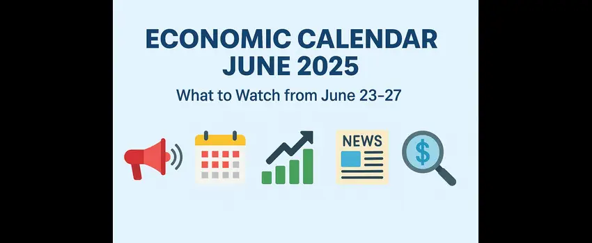 Economic Calendar June 2025: What to Watch from June 23–27